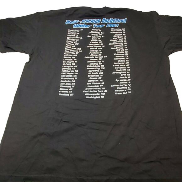 Trans Siberian Orchestra Shirt 2007 Winter Tour T-shirt Small TSO Concert Wolves - Picture 4 of 8